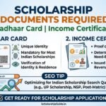 scholarship-documents-required-aadhaar-income-certificate