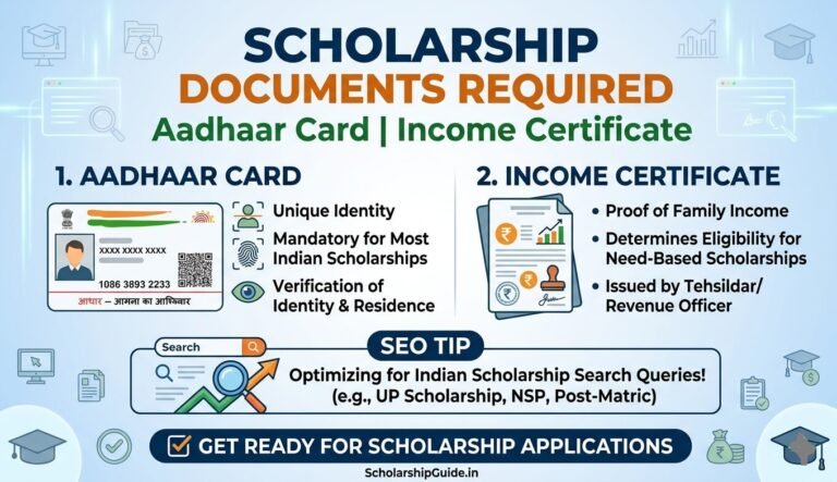 scholarship-documents-required-aadhaar-income-certificate
