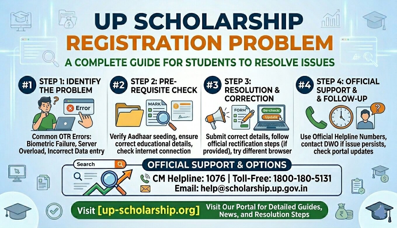 UP Scholarship Rejected Reason 2026