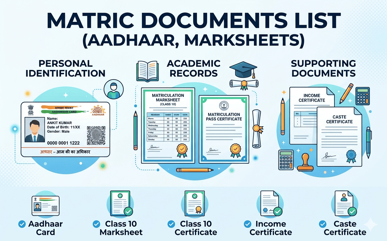 matric-documents-list-aadhaar-marksheets