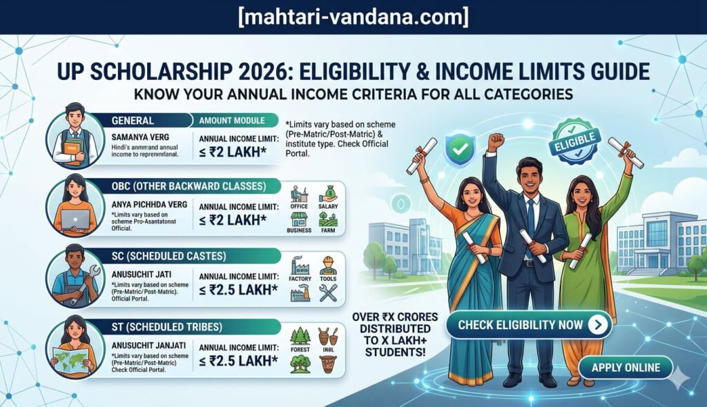 up-scholarship-income-limit-obc-sc-st-general-2026