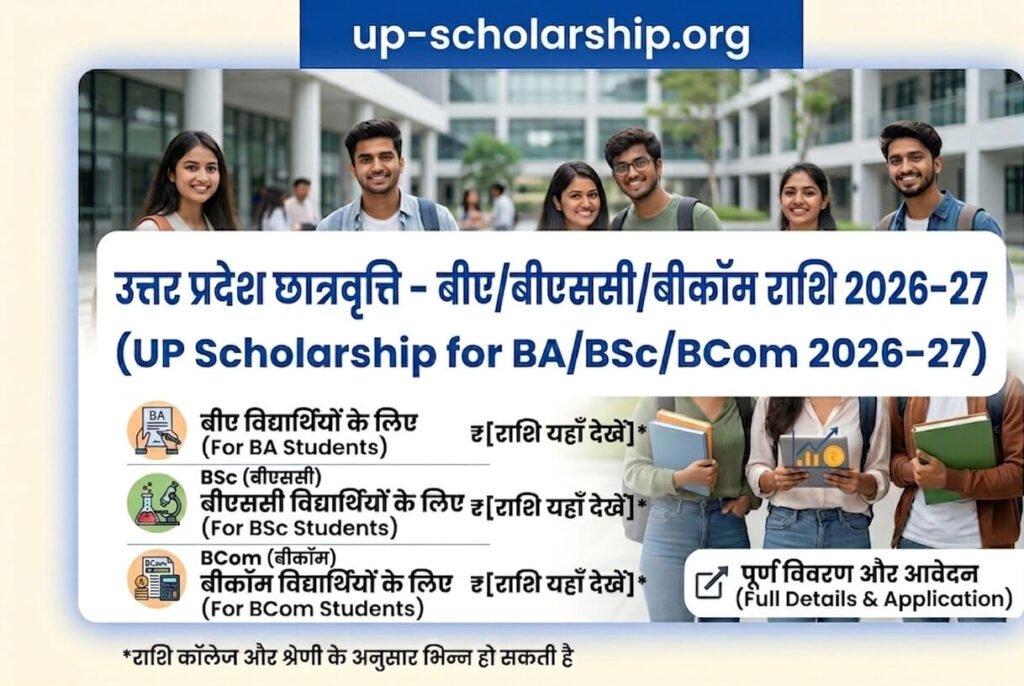 up-scholarship-amount-ba-bsc-bcom-2026-27
