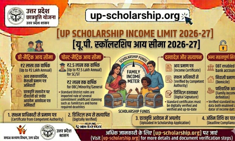 up-scholarship-ke-liye-income-limit-kitni-hai