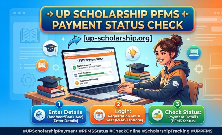 up-scholarship-pfms-payment-status-check