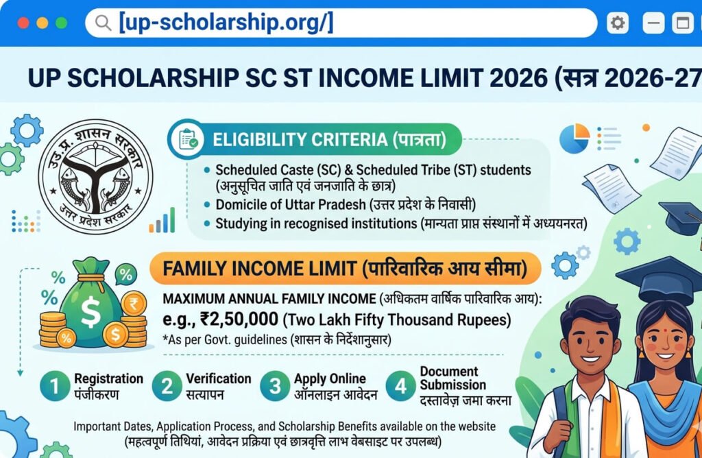 up-scholarship-sc-st-income-limit-2026